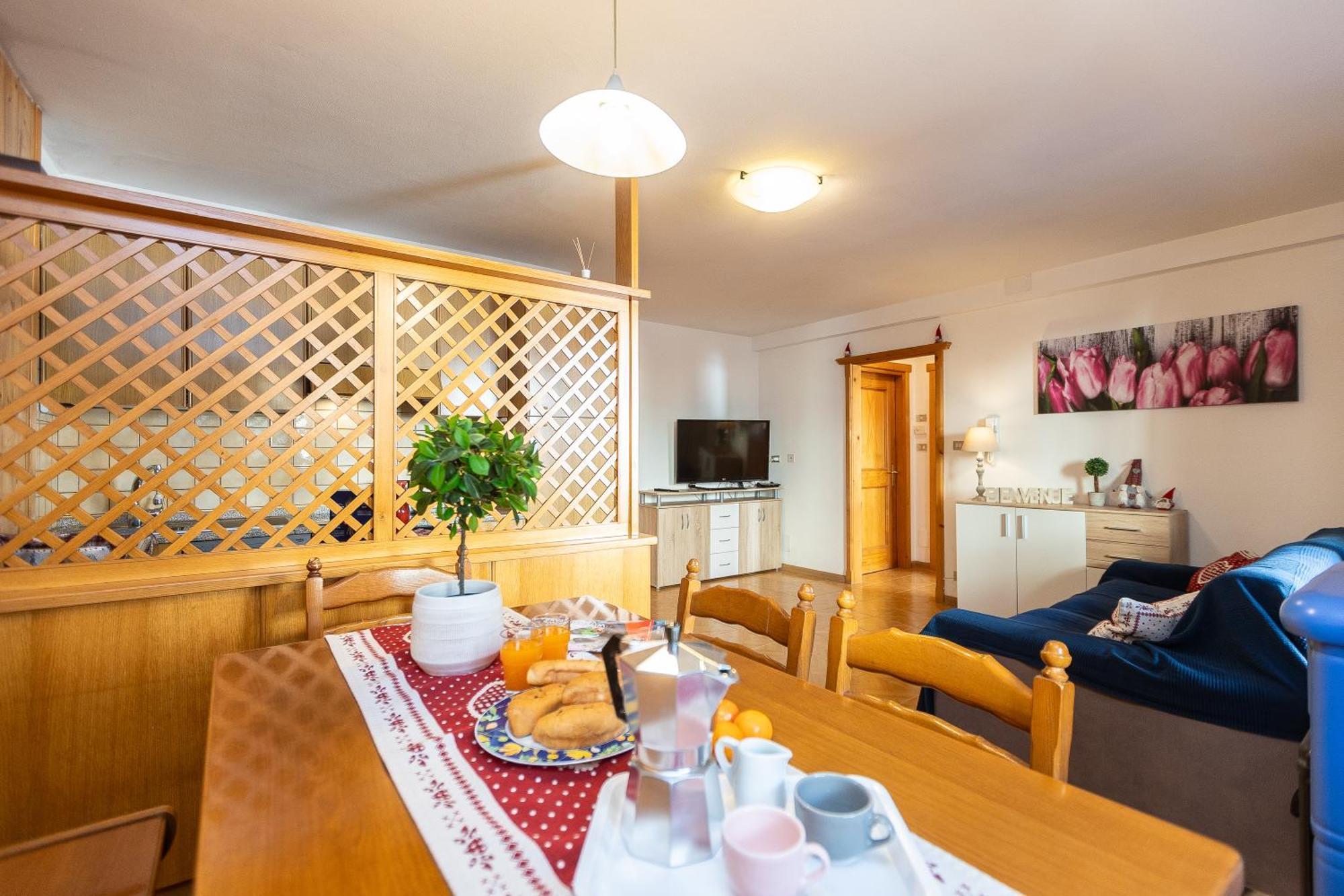 Apartmán Ciasa De Vich Vigo di Fassa Exteriér fotografie