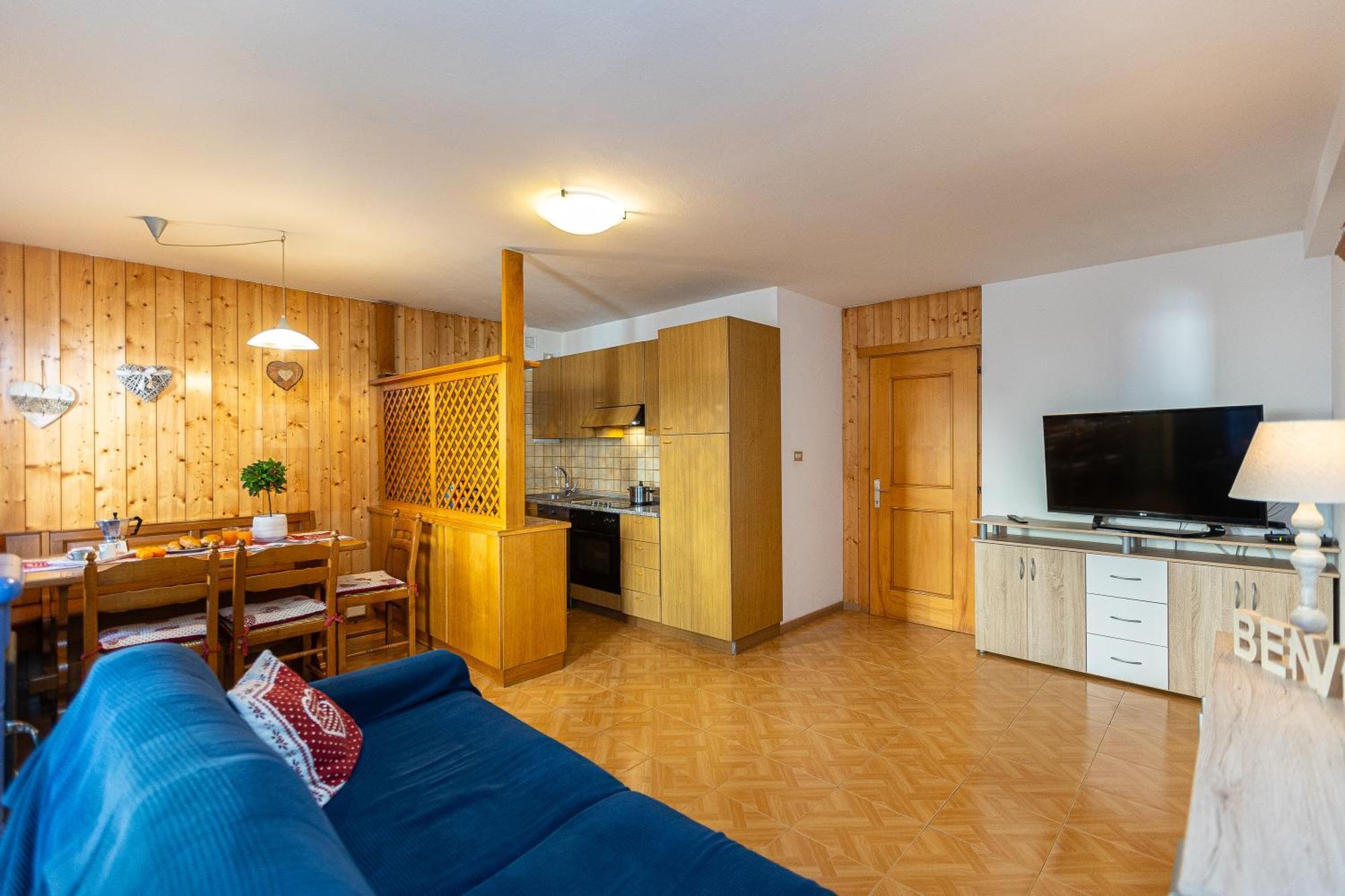 Apartmán Ciasa De Vich Vigo di Fassa Exteriér fotografie